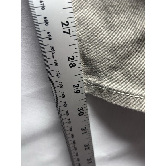 Levi’s 513 Slim Straight Mens 38x30 Khaki Tan Jeans Actual 38x29 - Picture 8 of 8